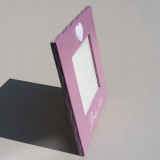 Cadre "Baby star" mauve
