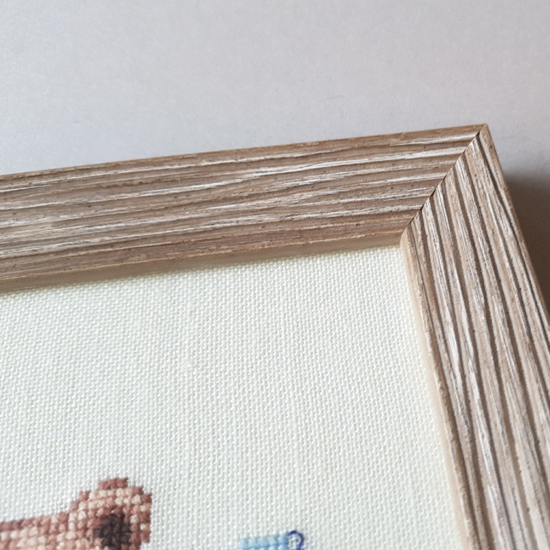 Le petit ourson en peignoir