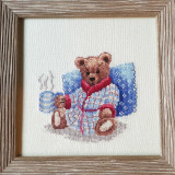 Le petit ourson en peignoir