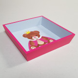 Vide-poches "Petits petons" rose