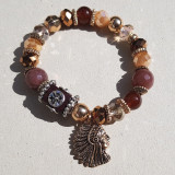Bracelet Indien brun