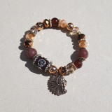 Bracelet Indien brun