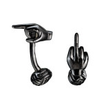 Boutons de Manchette "Doigt d'honneur"