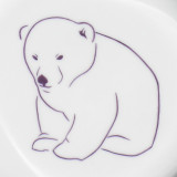 Assiette creuse Ourson