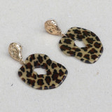 Boucles d'oreilles léopard