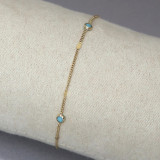 Bracelet tous fins, oxydes de zirconium