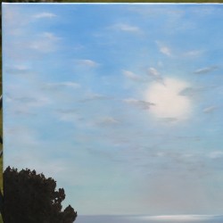 Juste avant la dune - Huile sur toile - 91x65 cm