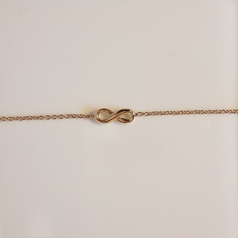 Bracelet Infini, plaqué or