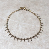 Bracelet petites pattes doré
