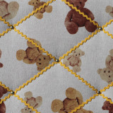 Pèle-mêle rectangulaire oursons, croquet jaune