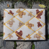 Pèle-mêle rectangulaire oursons, croquet jaune