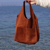 Sac en daim marron