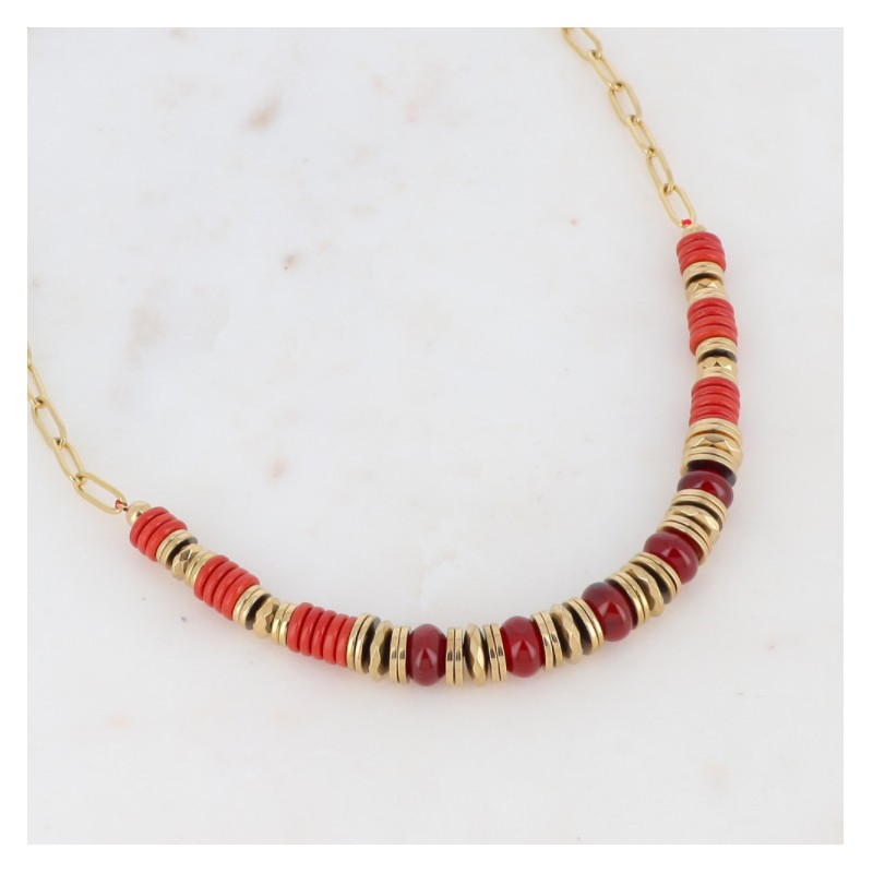 Bijoux en Cornaline – Pierre naturelle lithothérapie Étiqueté Colliers en Jade - My Roller Stone