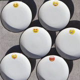 Ensemble de 6 assiettes à dessert Smile