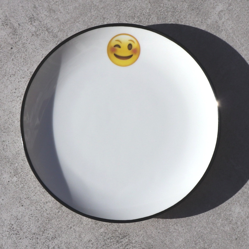 Ensemble de 6 assiettes à dessert Smile
