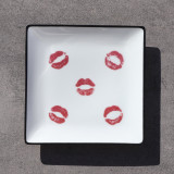 Vide-poches en porcelaine décoré