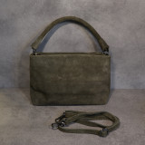 Sac à main en daim à franges, bandoulière