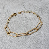 Bracelet Lassana, maille rectangulaire