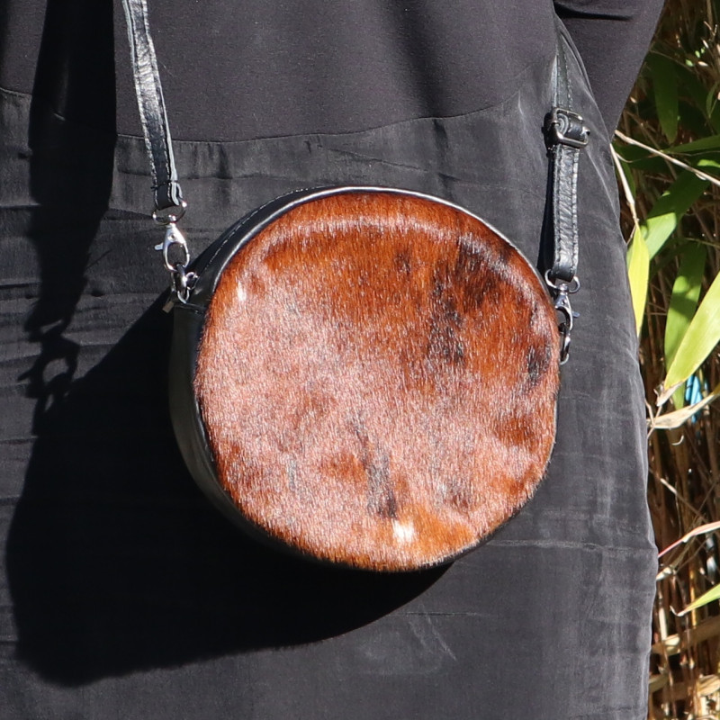 Petit sac rond "montagne" 2