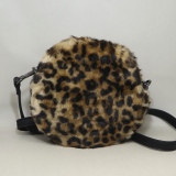 Petit sac rond léopard
