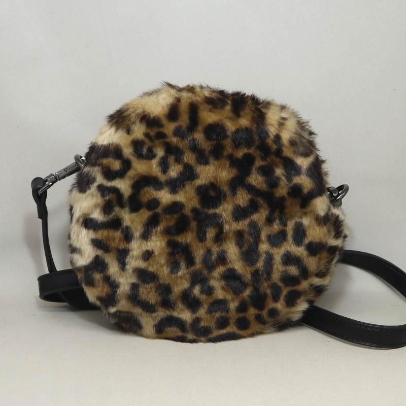 Petit sac rond léopard