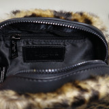 Petit sac rond léopard