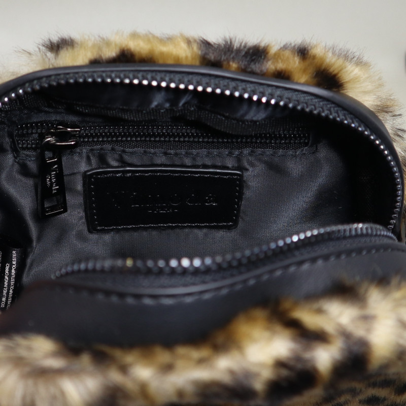Petit sac rond léopard