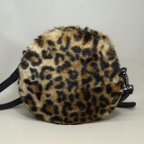 Petit sac rond léopard