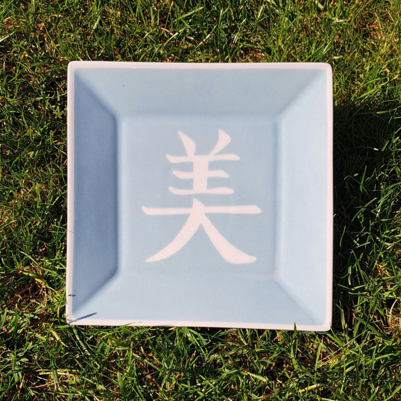 Vide-poches en porcelaine peint à la main