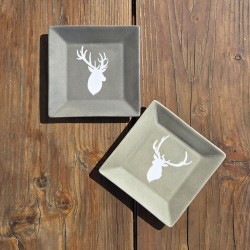 Ensemble de 2 petits Vide-poches "tête de cerf"