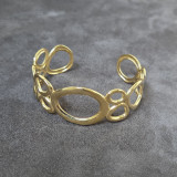 Bracelet manchette géométrique moderne