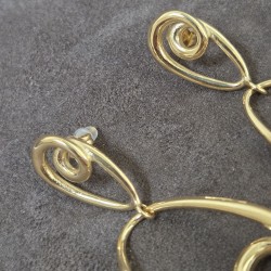 Boucles d'oreilles Spirale design