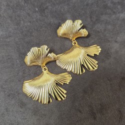 Boucles d'oreilles Gingko