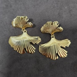 Boucles d'oreilles Gingko