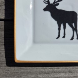 Vide-poches Cerf, filet "cuivre"