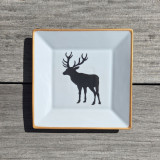 Vide-poches Cerf, filet "cuivre"