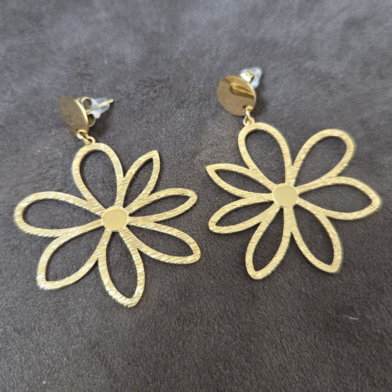 Boucles d'oreilles Fleurs