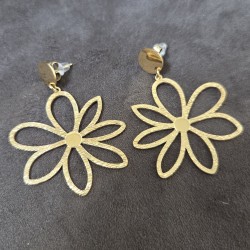 Boucles d'oreilles Fleurs