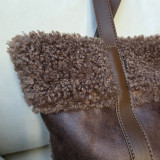 Sac cabas chocolat