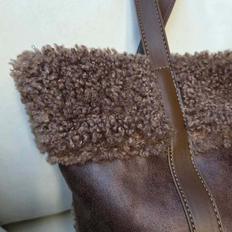 Sac cabas chocolat
