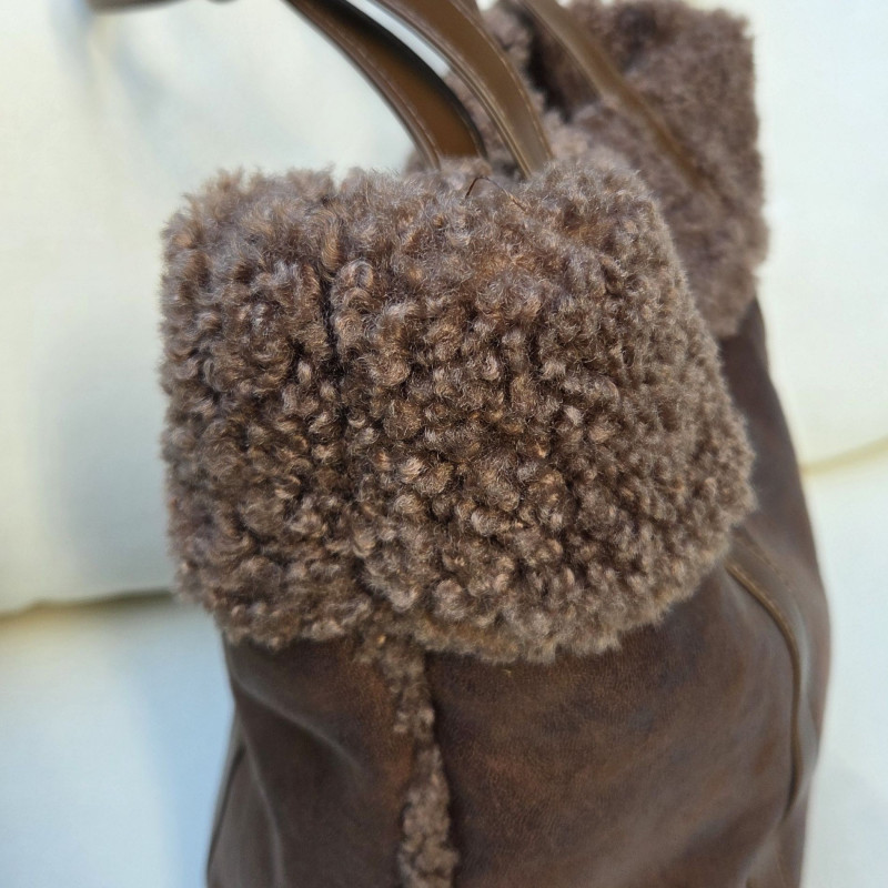 Sac cabas chocolat