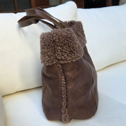 Sac cabas chocolat