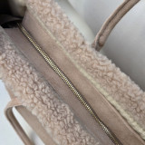 Grand sac cabas beige écru