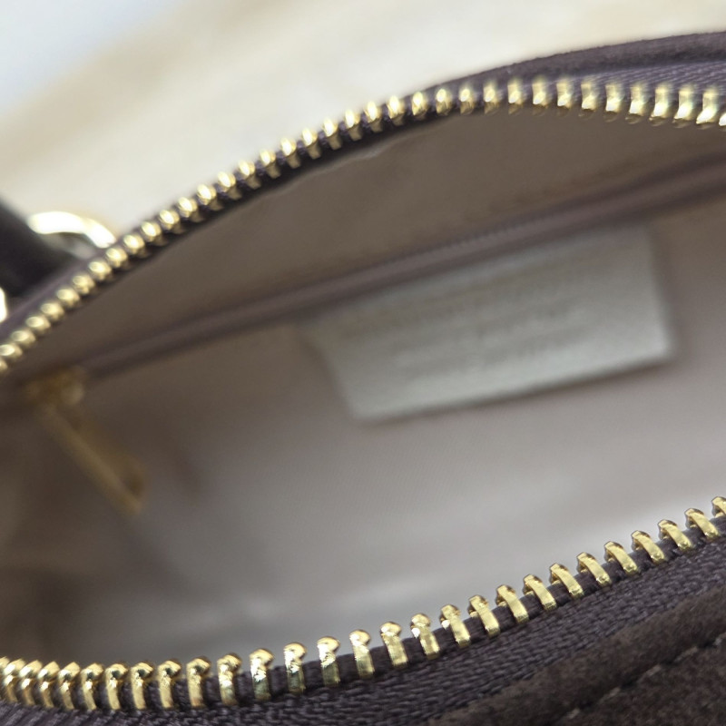 Sac barillet en daim, brun