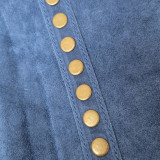 sac cabas en daim de couleur