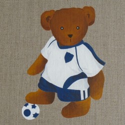 L'ourson footballeur