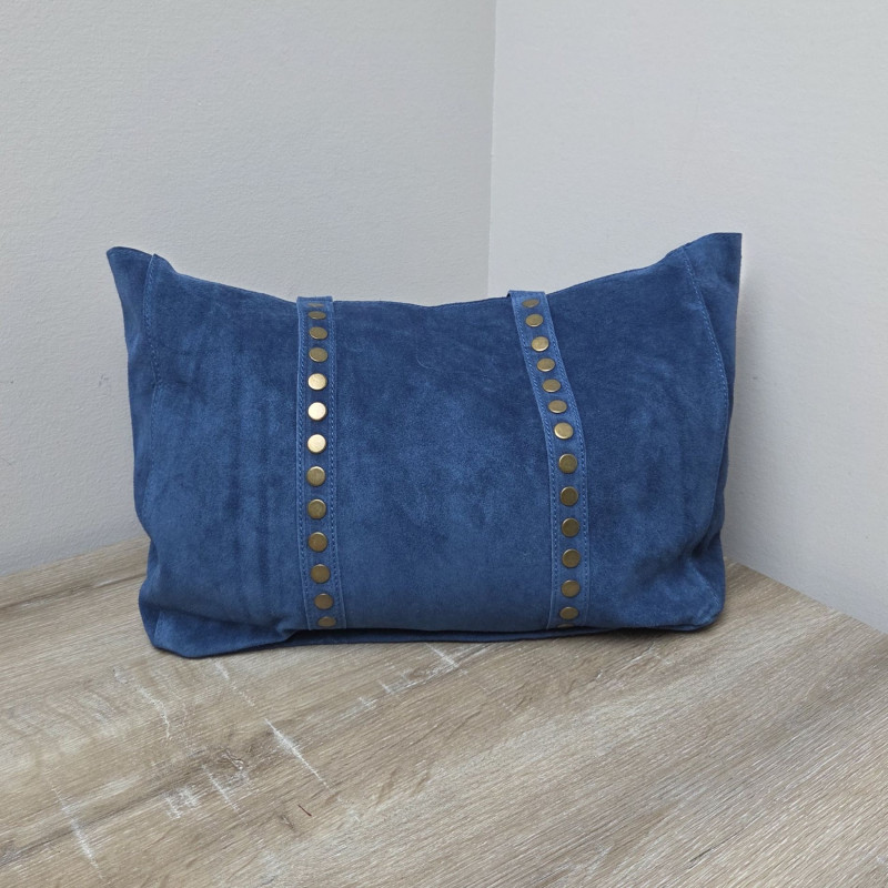 sac cabas en daim de couleur