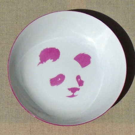 Assiette creuse Panda